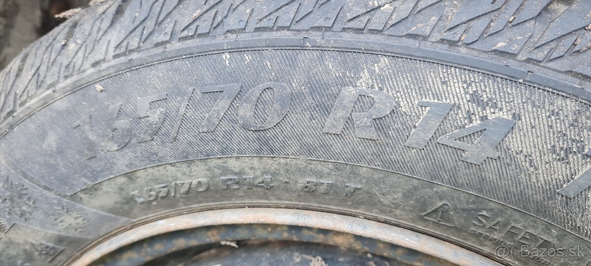 Zimné pneumatiky 165/70 R14 - 3