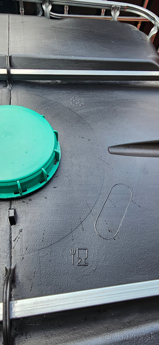 IBC kontajnery (1000l.) - čierne - 3