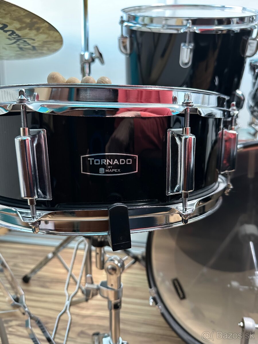 Predám bicie MAPEX Tornado + Zildjian - 3
