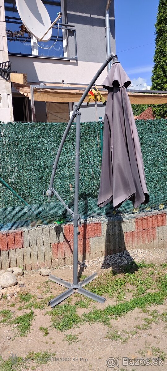 SLNEČNÍK Gap, 295cm, antracit - 3