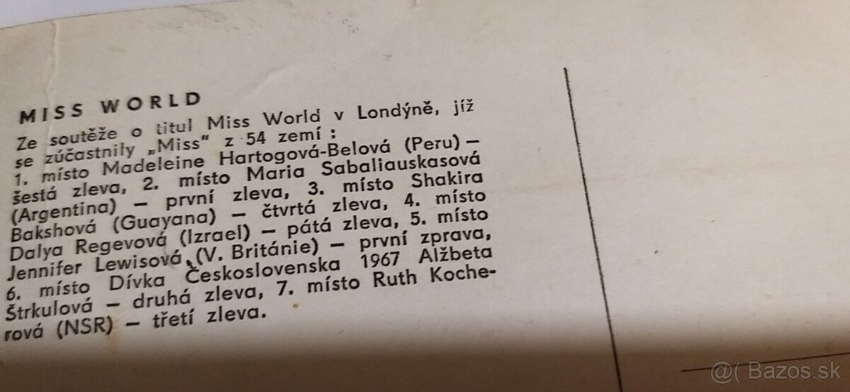 Miss Československo - 3