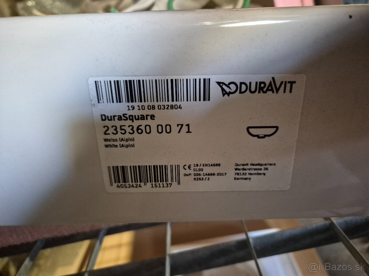 Keramické umývadlo DURAVIT 60x47 - 3