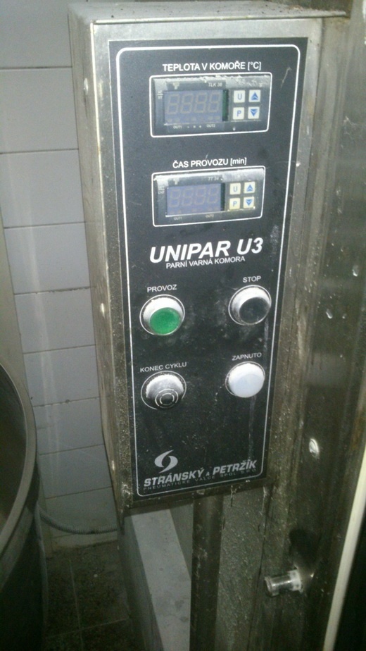 parná komora Unipar - 3