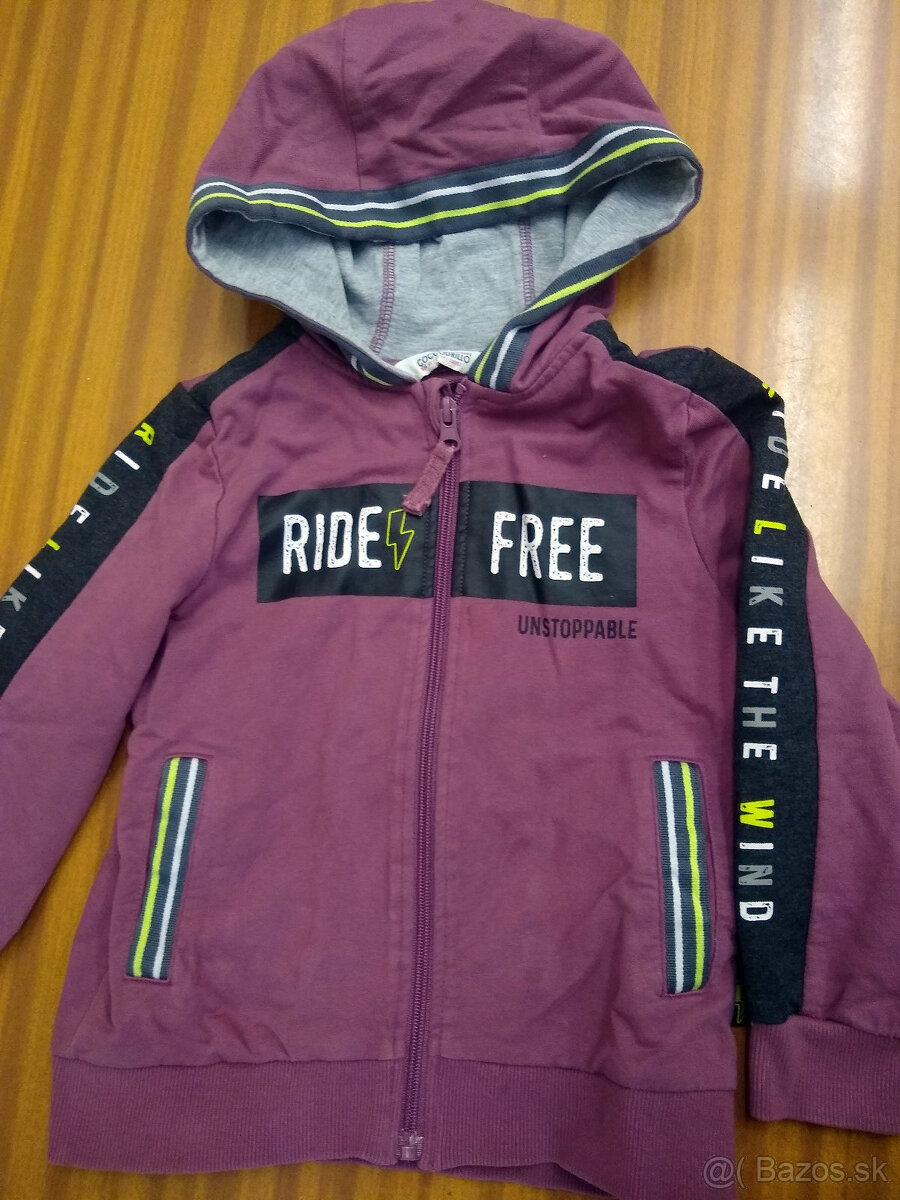 Detská mikina s kapucňou, Coccodrillo - 3