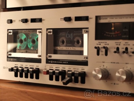 Monster tape deck Clarion MD 8282 Stereo dual - 3