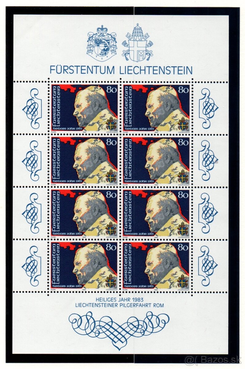 Lichtenstein - kompletný ročník 1983 - 3