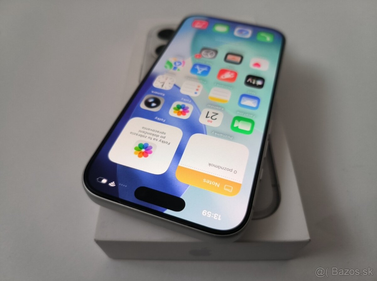 apple iphone 17 PRO 256gb Silver / Batéria 99% - 3