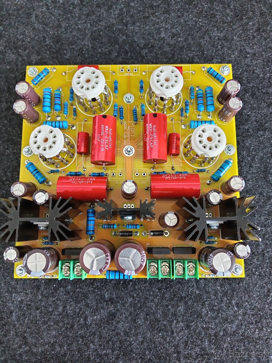 Elektrónkový predzosilňovač pre gramofon - 3