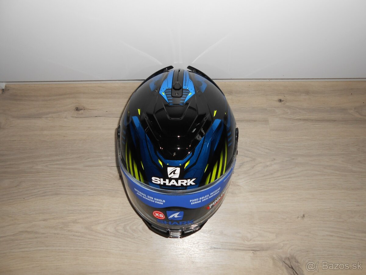 Predam krasnu novu moto prilbu znacky SHARK SPARTAN GT REPLI - 3