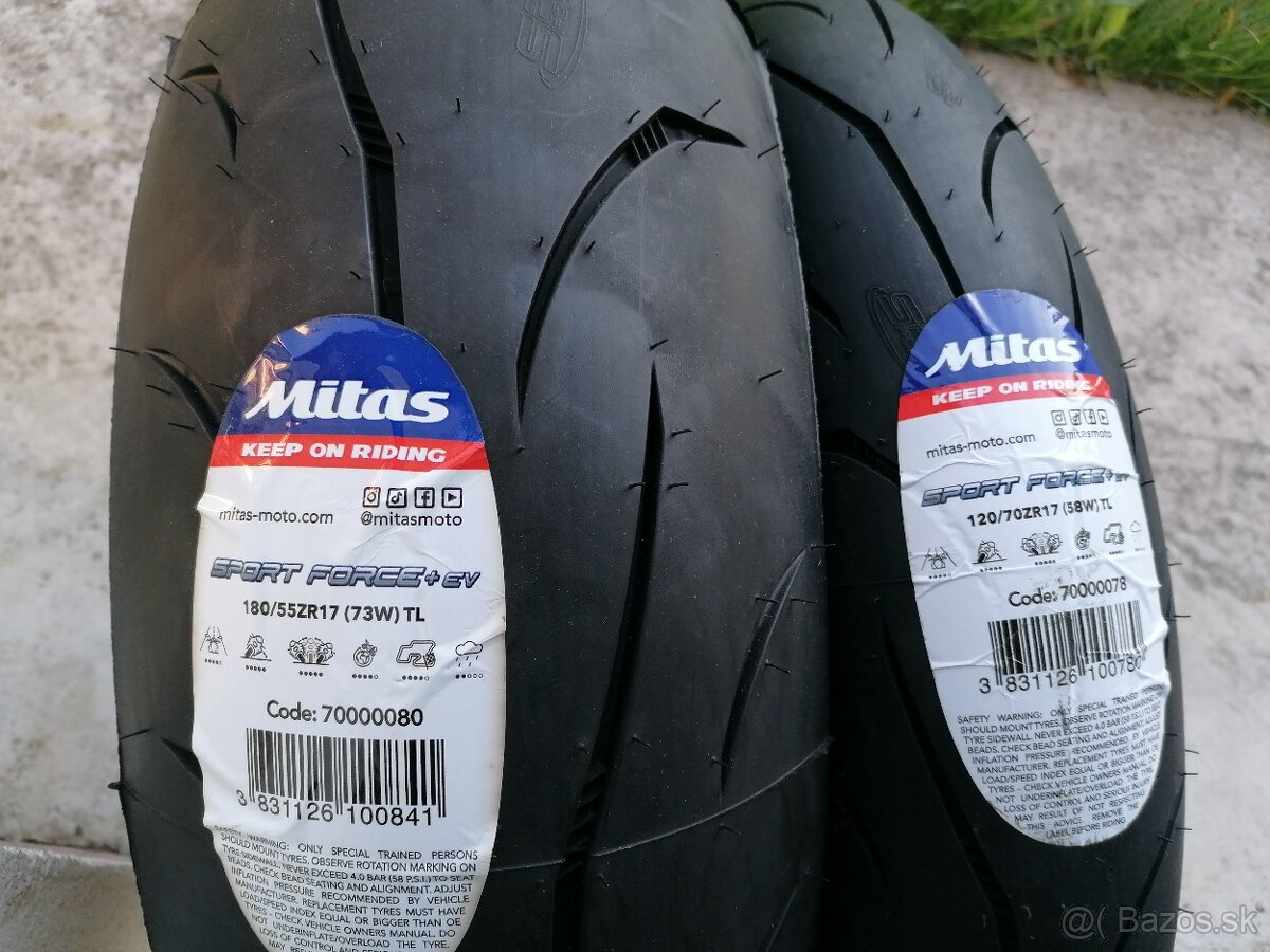 MITAS SportForce+ EV 120 + 180 190 - 3