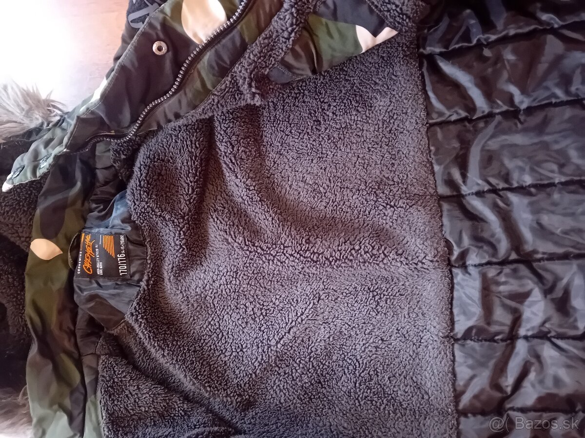 Chlapčenská zimná bunda 170/176 - 3