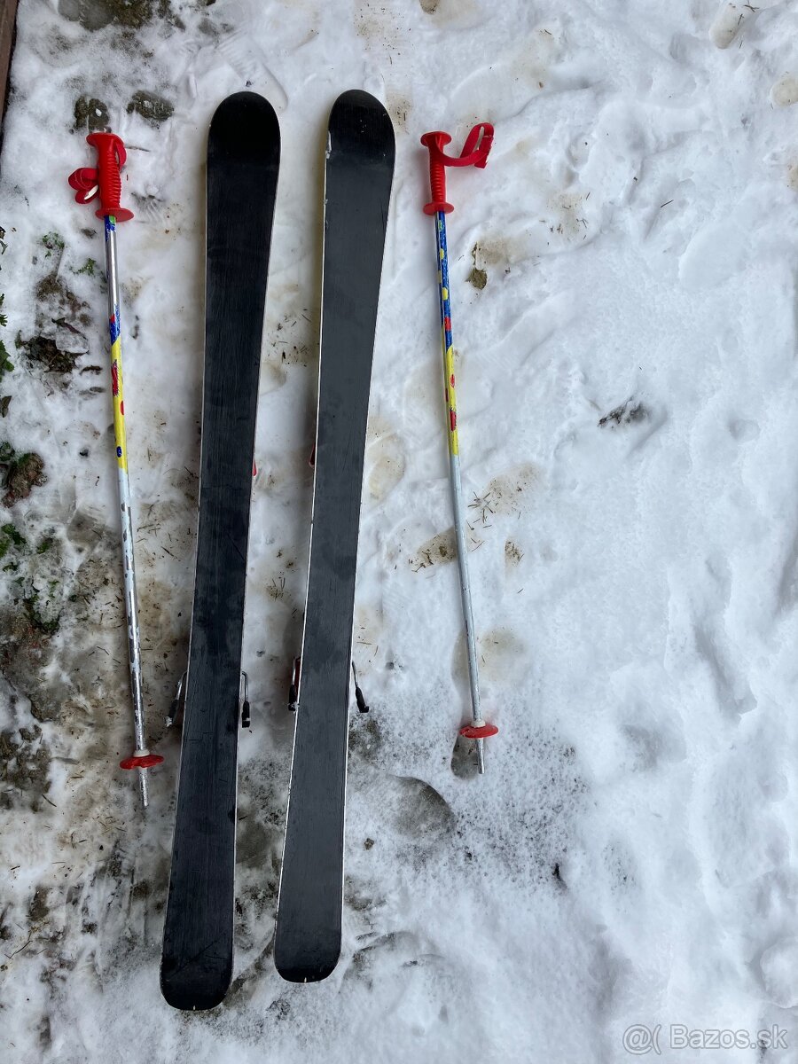 Detské lyže 118cm set - 3