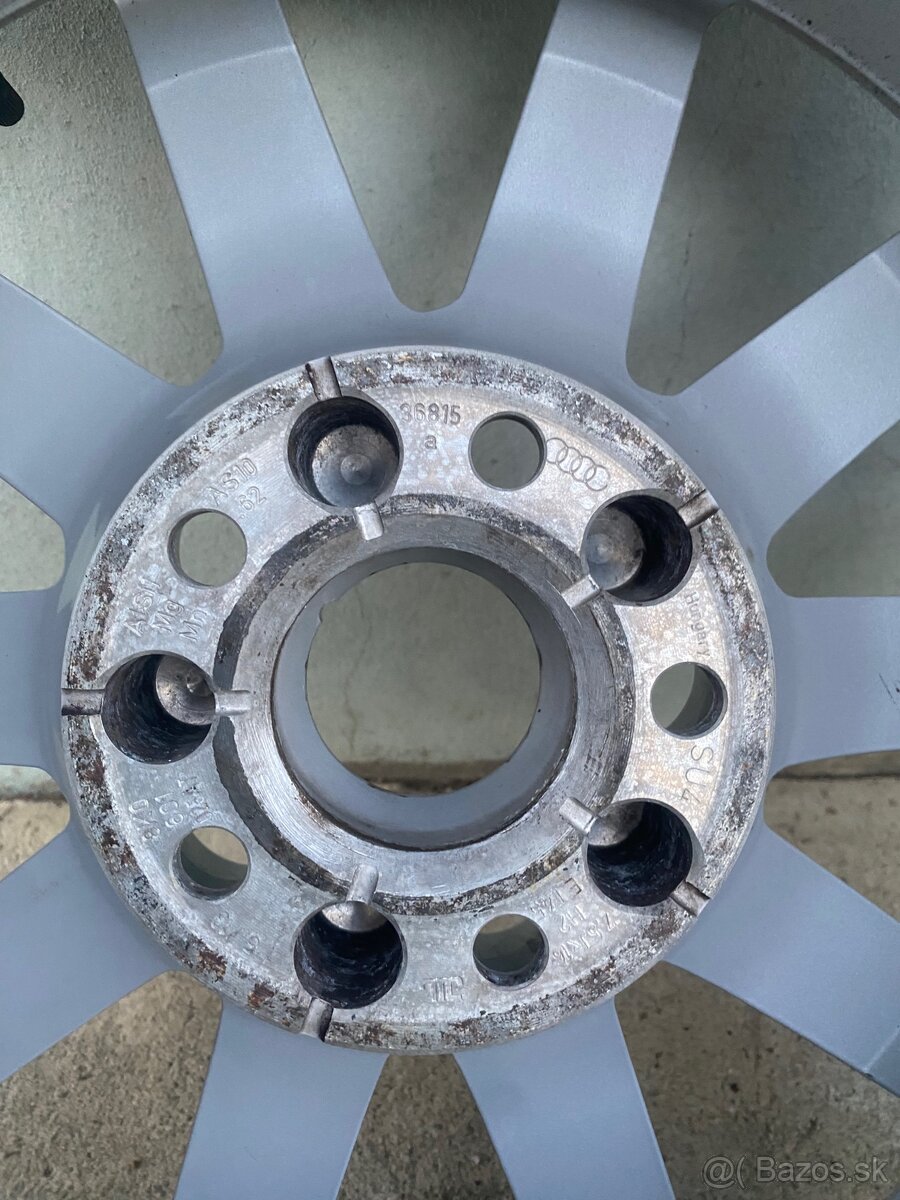 Alu disky 16” 5×112 + pneumatiky Dunlop 225/55 R16 (ET45) - 3