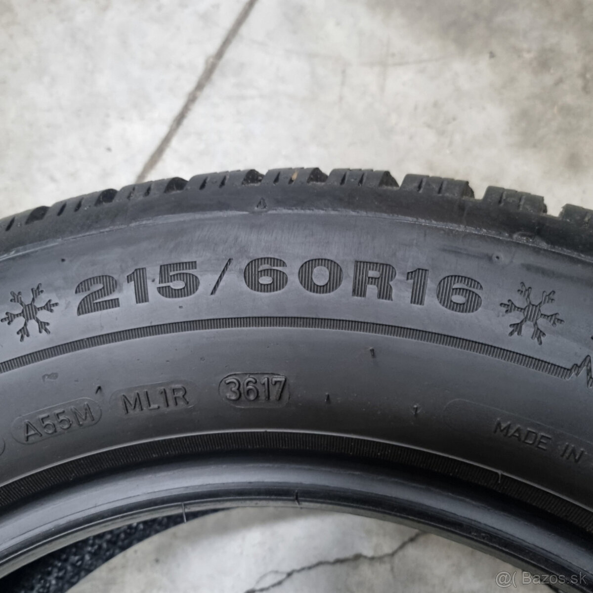 Zimné pneumatiky 215/60 R16 DUNLOP - 3