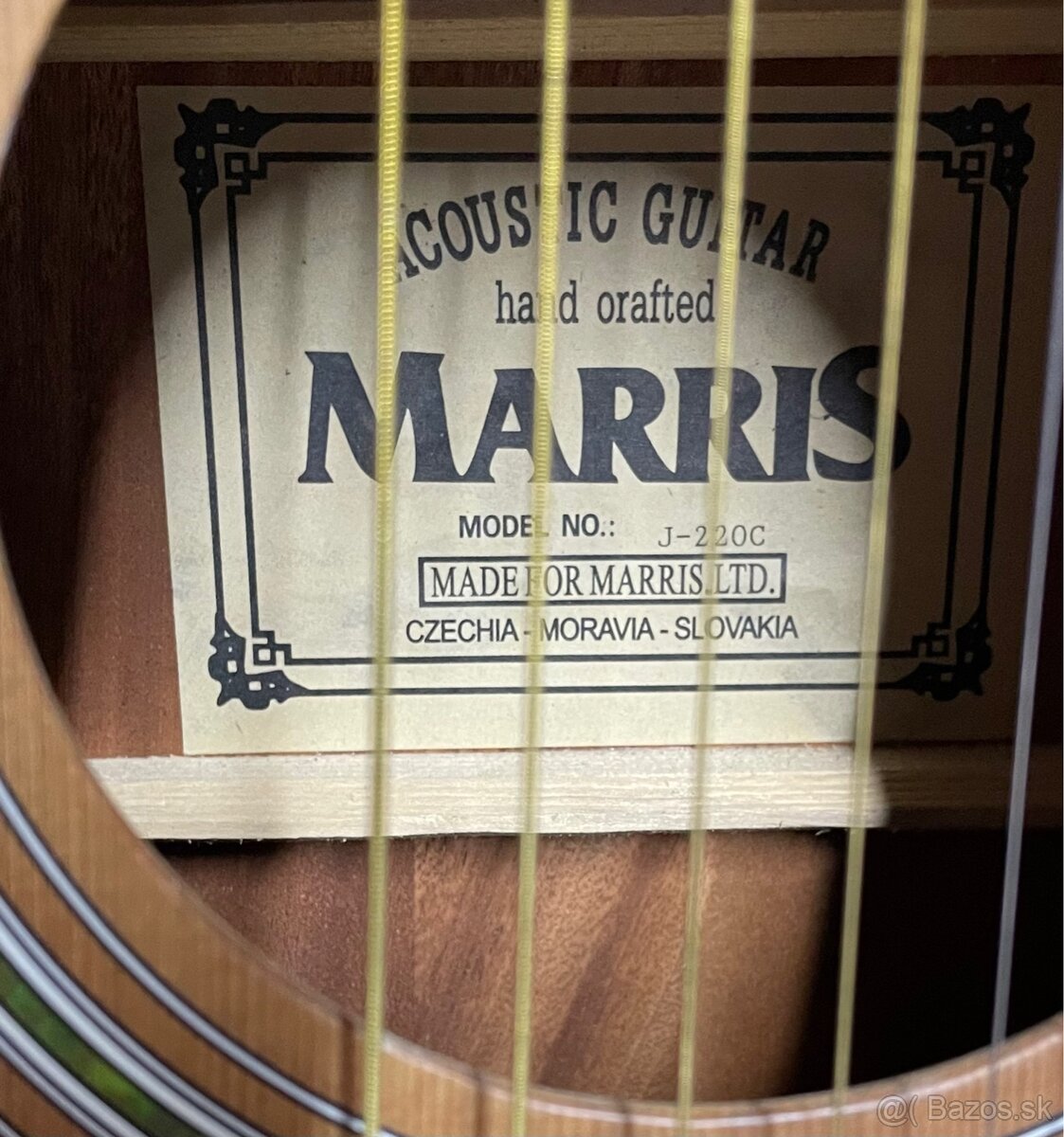 AKUSTICKÁ GITARA MARRIS J - 220C - 3