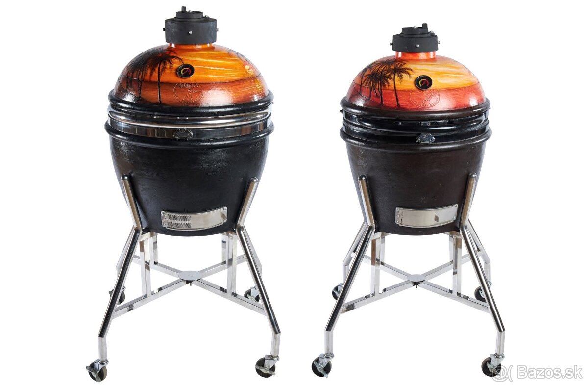 NOVÝ - Keramický grill Mr. Egg - Palmy - 18" a 20" - 3