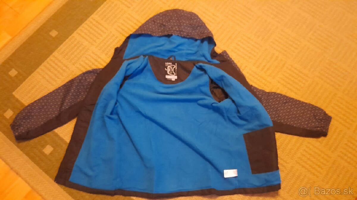 Detská prechodná bunda s kapucňou 13-14 rokov - 3