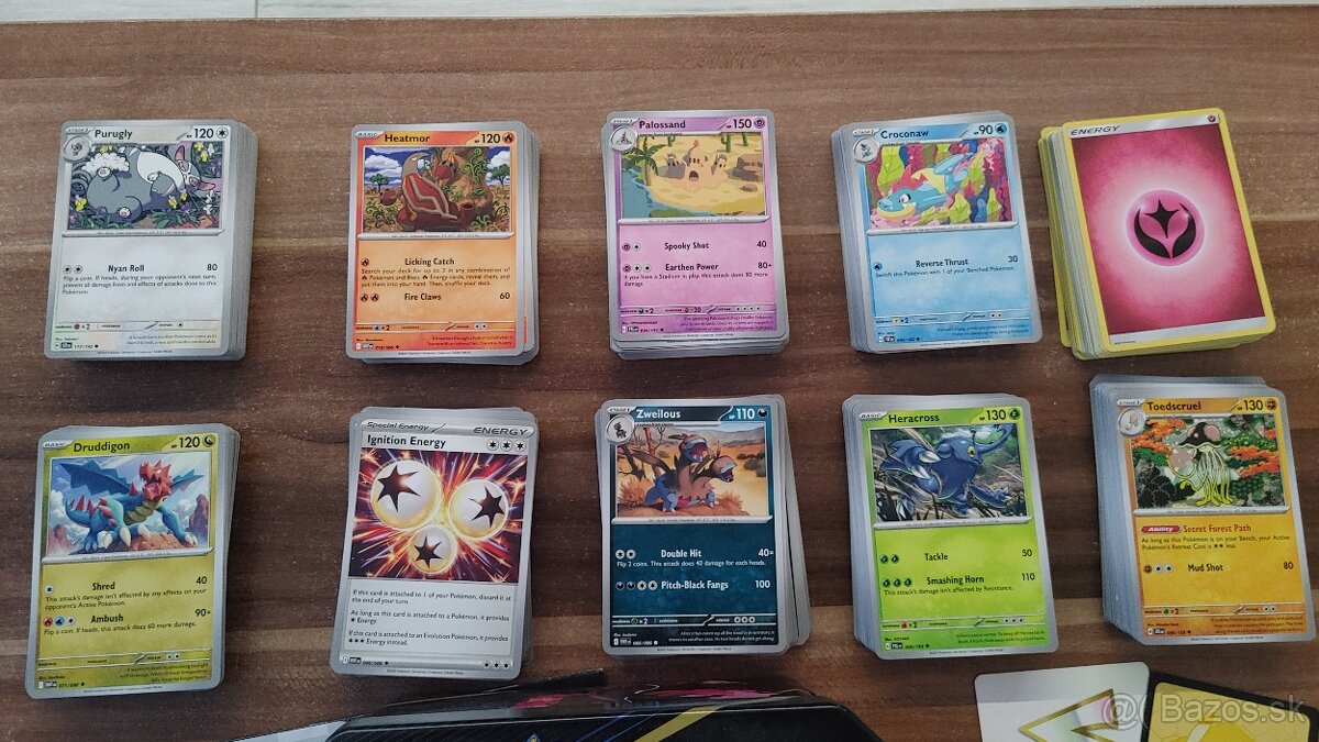 Predám original Pokemon karty 500ks - 3