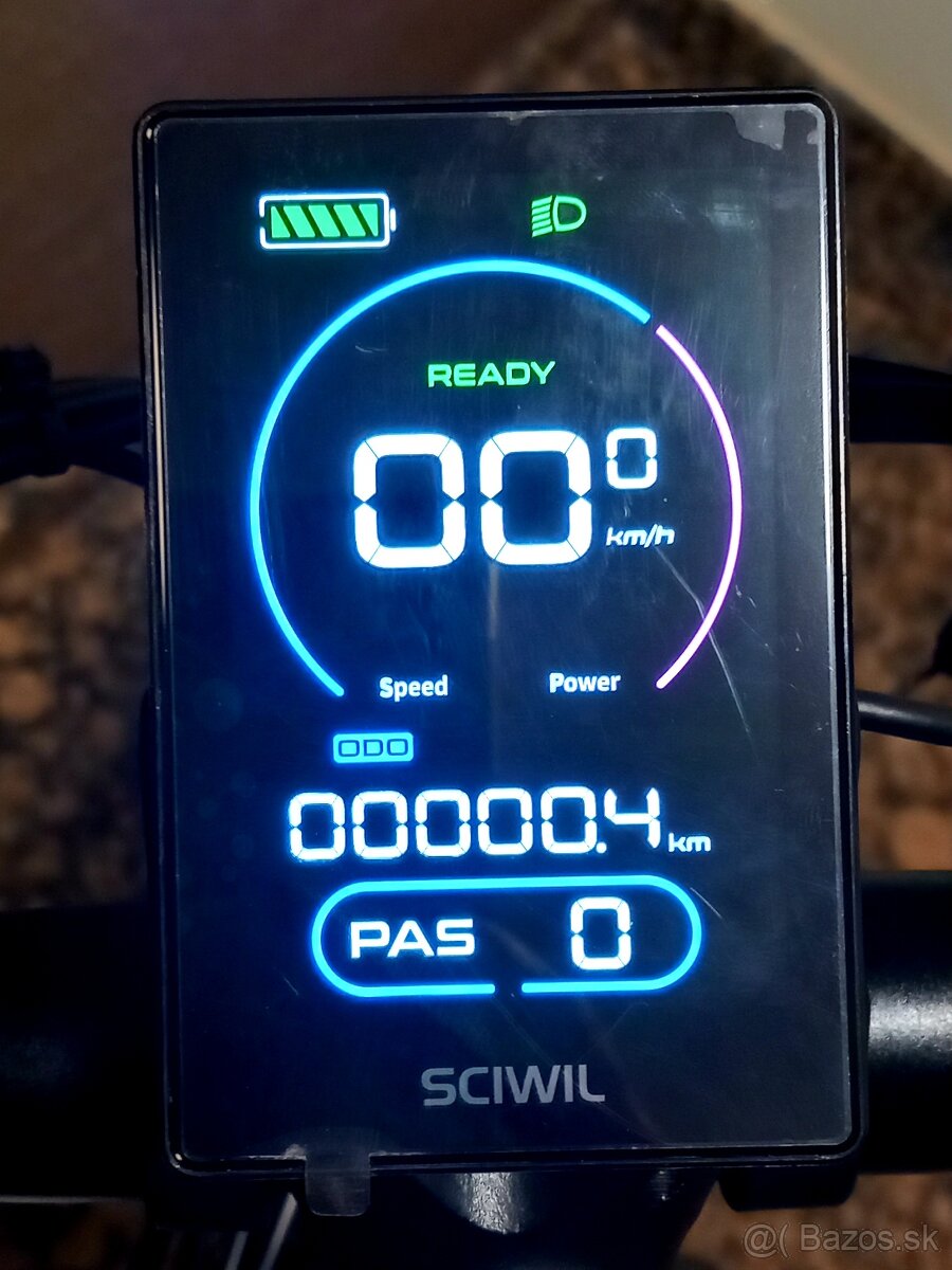 elektrický bicykel - Samebike SY 26, šedý - 3