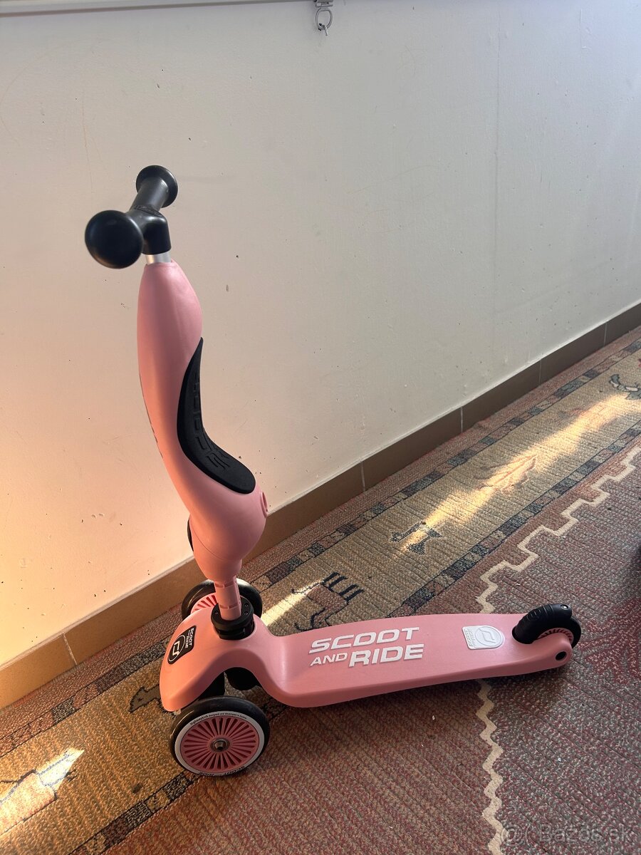 Odrazadlo Scoot & Ride® Highwaykick 1 Rose - 3