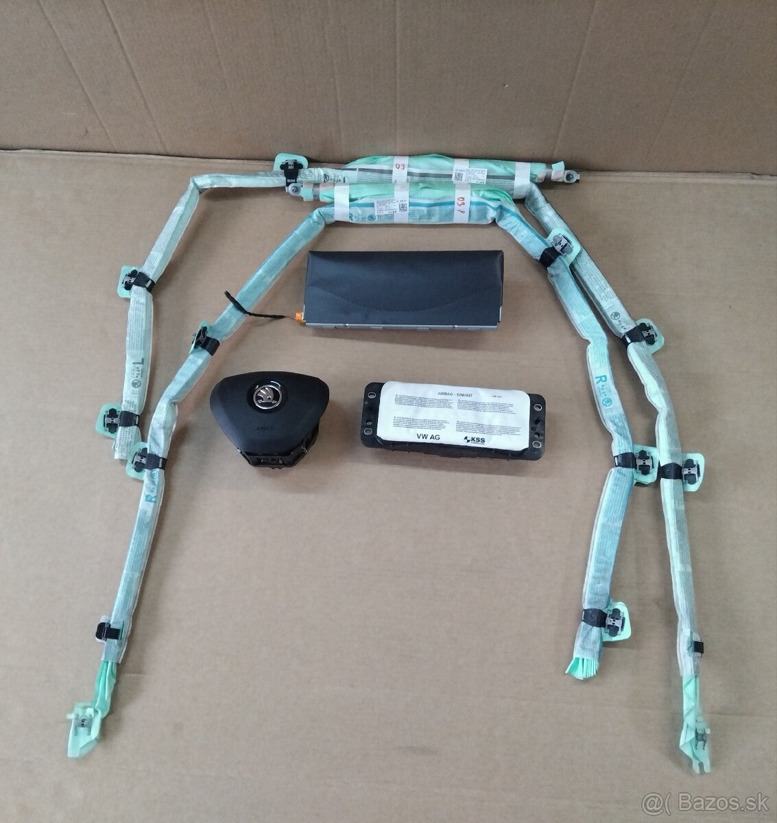 airbagy, pásy, senzory Octavia 3 - 3