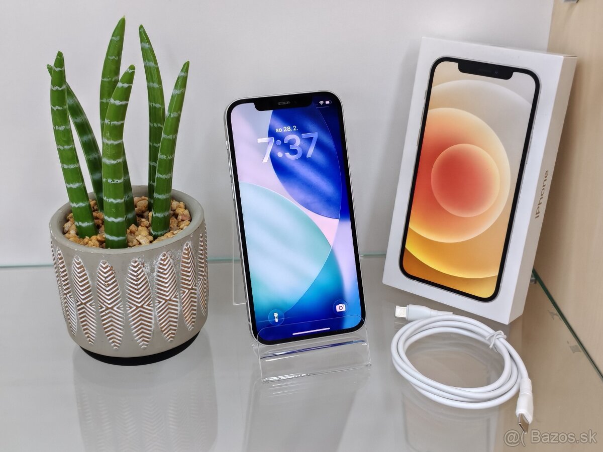 Apple iPhone 12 128GB White | ZÁRUKA 12M - 3