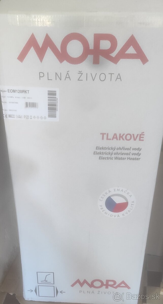 Elektrický ohrievač vody MORA 120L - 3
