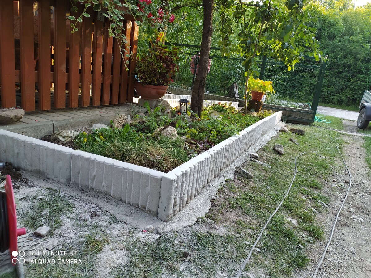 Obrubník imitácia dreva - 3