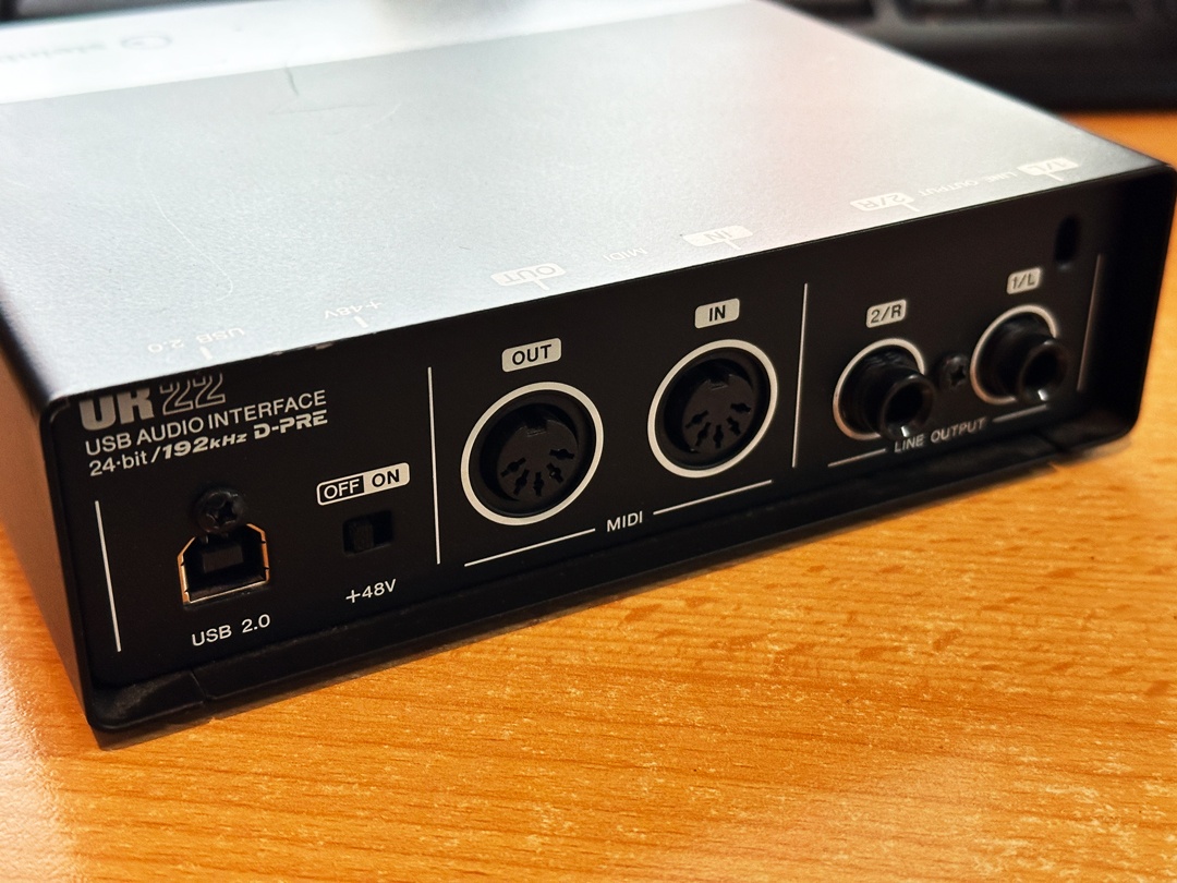 Externá zvuková karta Steinberg UR22 - 3