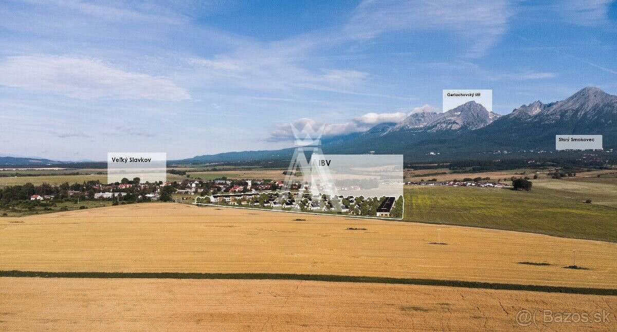 STAVEBNÝ POZEMOK VEĽKÝ SLAVKOV, VYSOKÉ TATRY, 649 m2 - 3