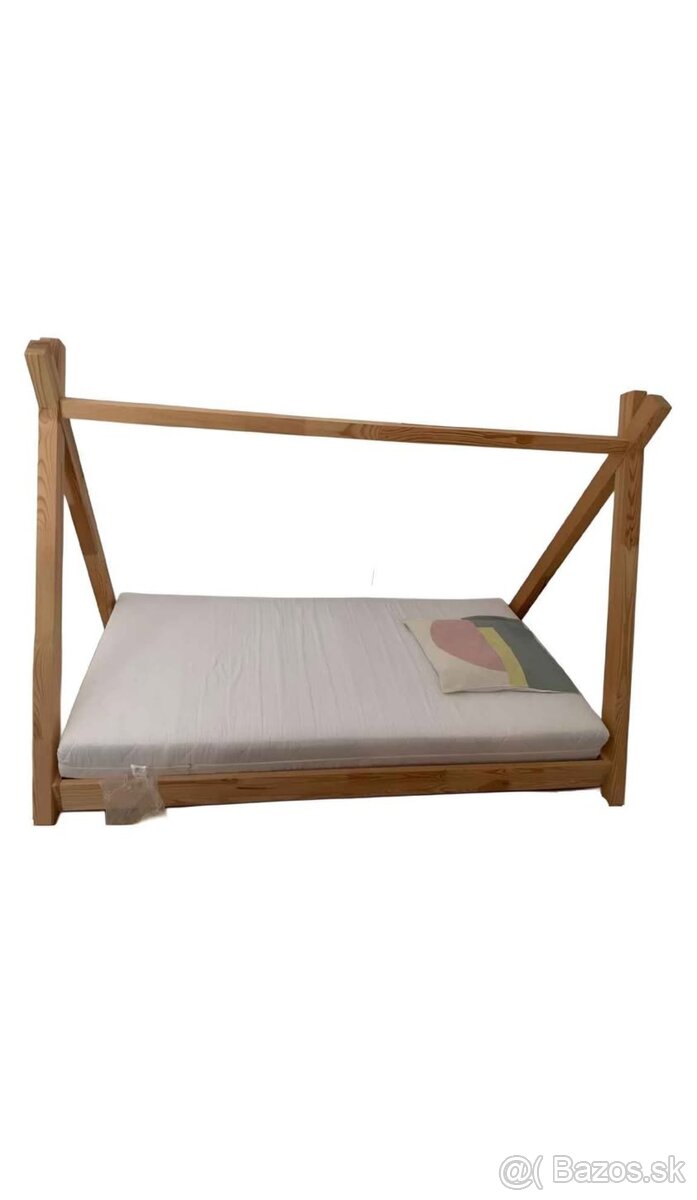 Teepee posteľ z masívu - 3