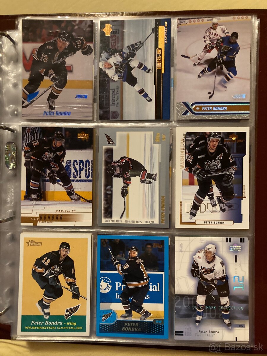 Slovaci v NHL - hokejove karty - 3