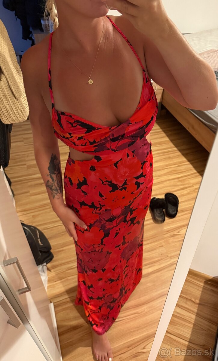 Letné kvetované šaty - 3