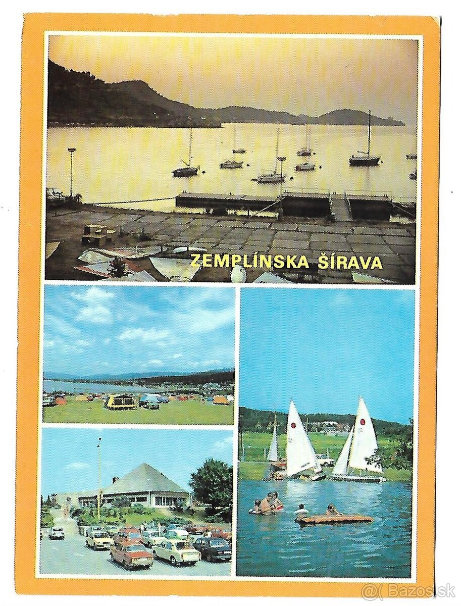 Zemplínska šírava (31-40) - vf, prejdené poštou - 3