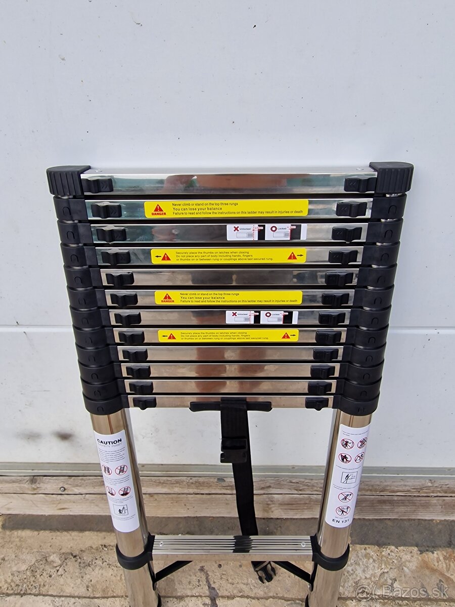 Novy teleskopicky rebrik 5,1m - 3