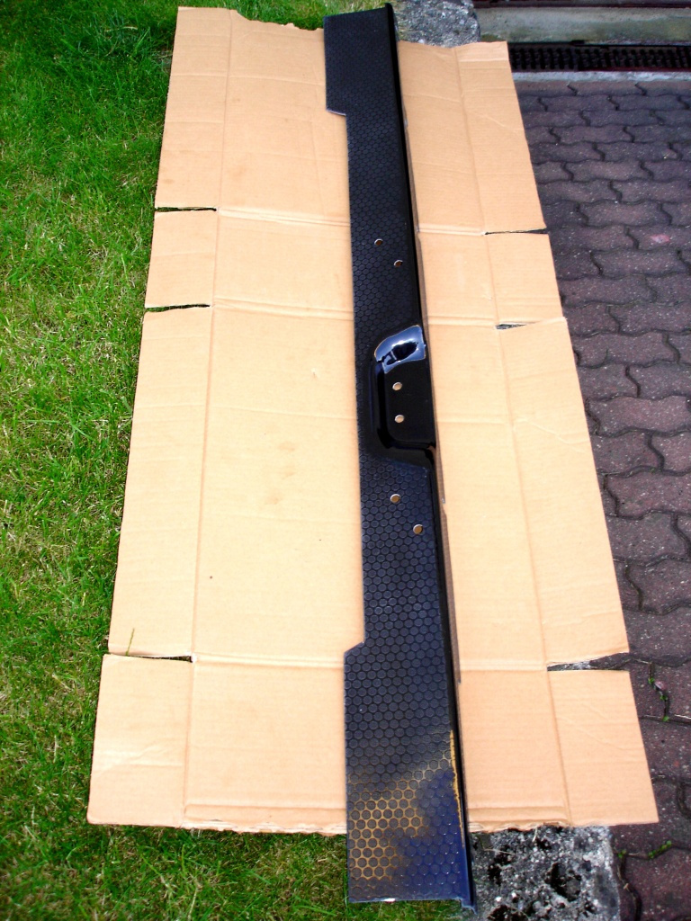 Predám laminátovú lištu na prah zadných dverí na Ducato 250 - 3