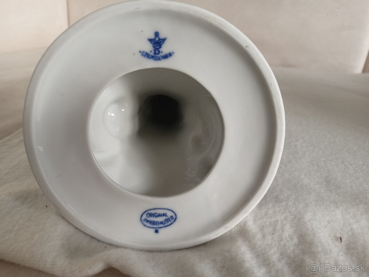 Krásný zdobný svícen originální Cibulak 1983 - 3