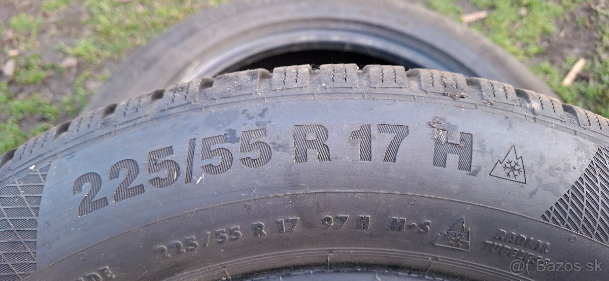 225/55 r 17 continental zimna - 3