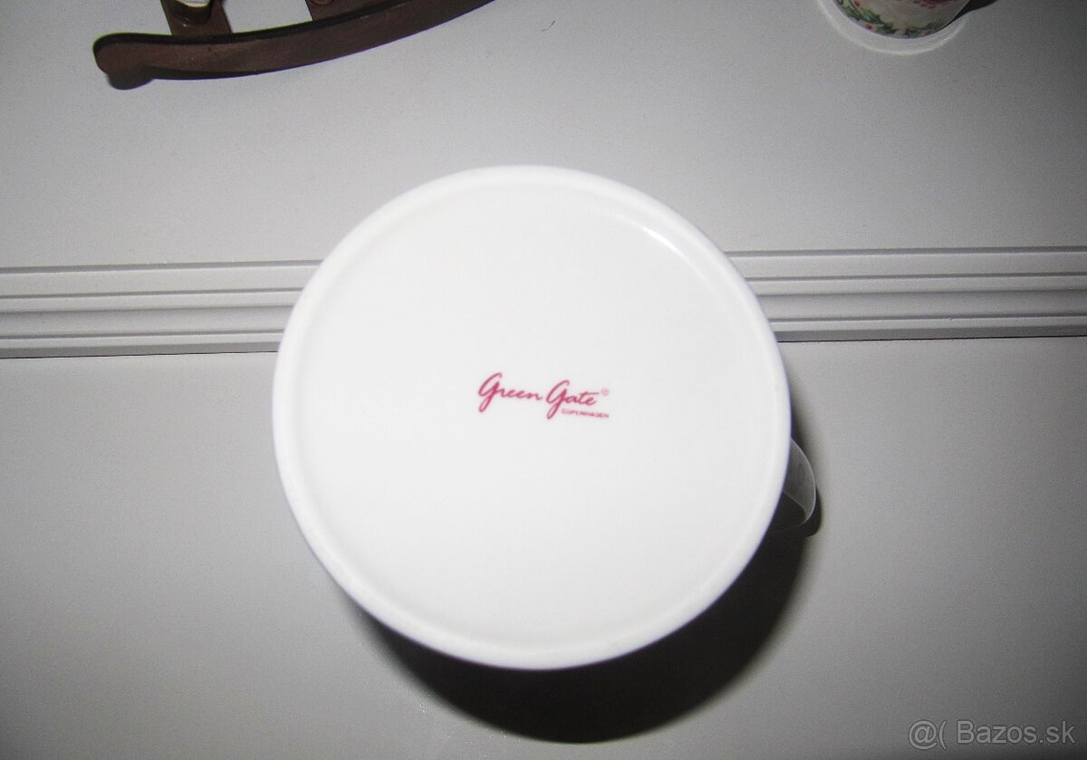 Green Gate džbán ruže - porcelán - 3