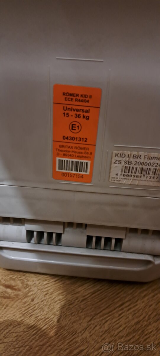 Autosedačka Britax - 3