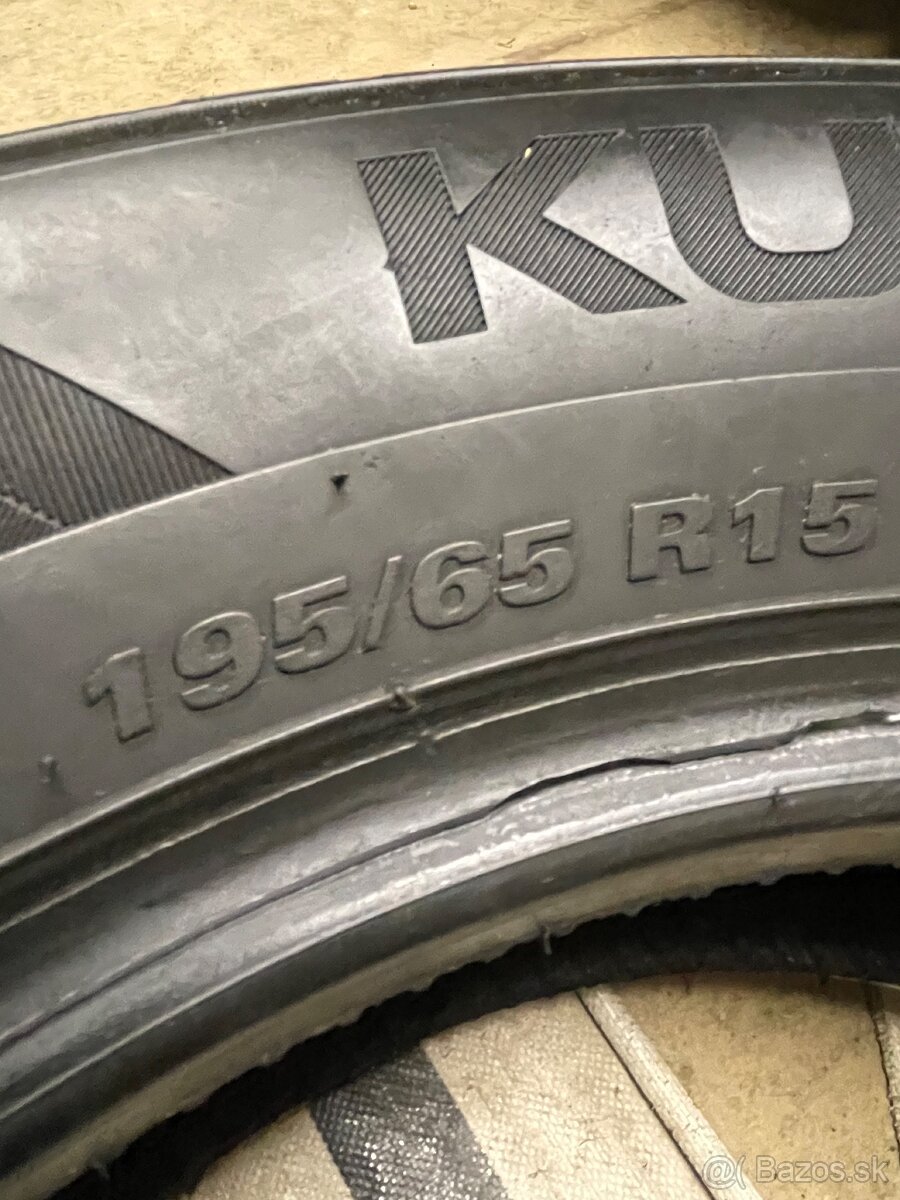 2022 Kumho 195/65 R15 zimné - 3