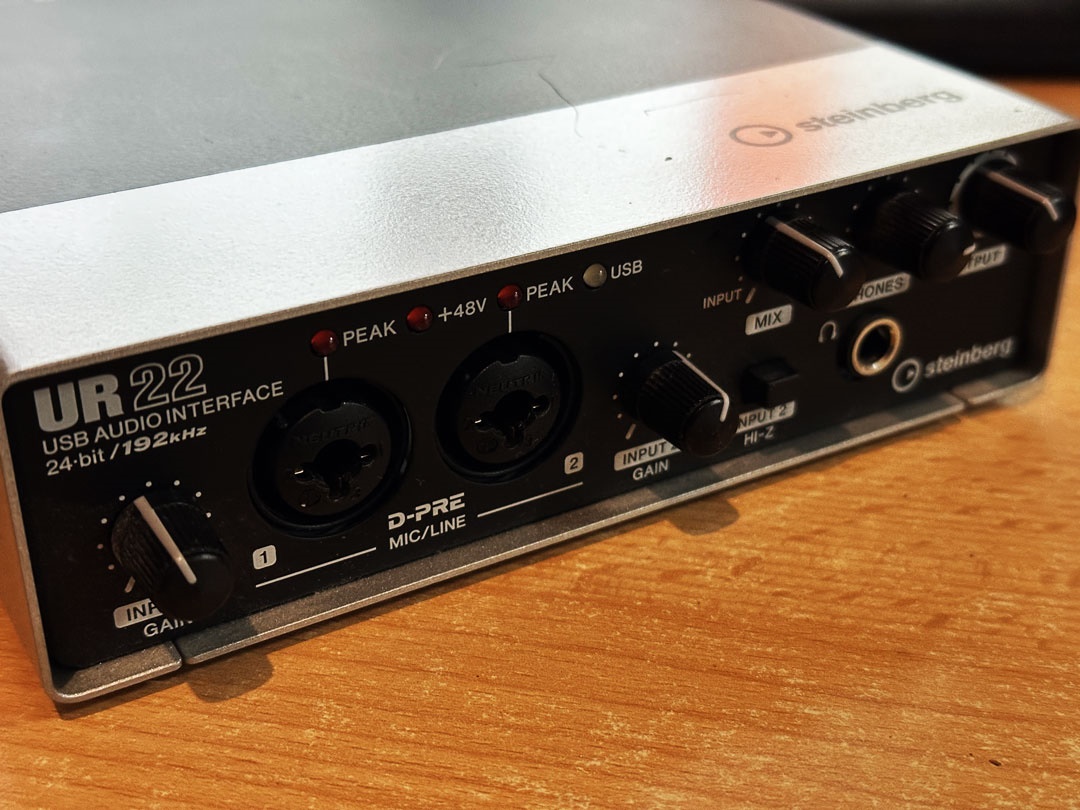 Externá zvuková karta Steinberg UR22 - 3