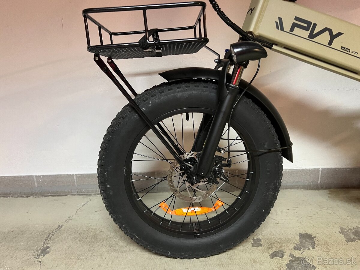 Predám elektrické kolo PVY Z20 PLUS - All-terrain / CARGO - 3