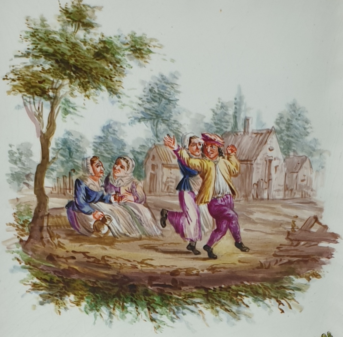 Kaštieĺne fajansové misy - vyše 240 . ročné - 3