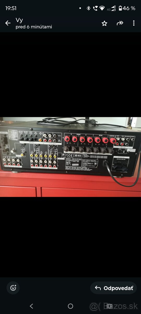 Predám Sony AV receiver - 3