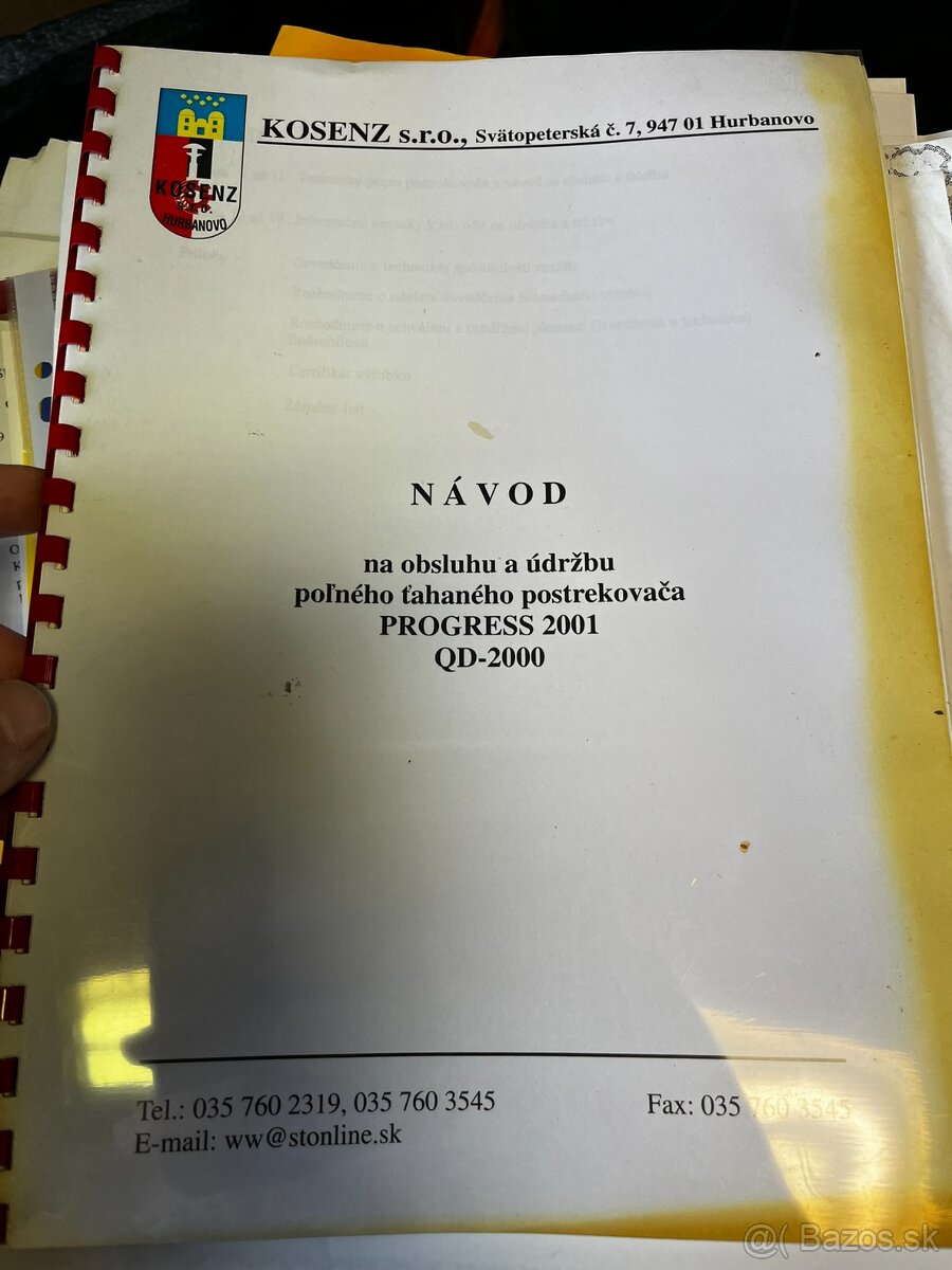 Nový ťahaný postrekovač 2000L QD-2000/18 s počítačom - 3