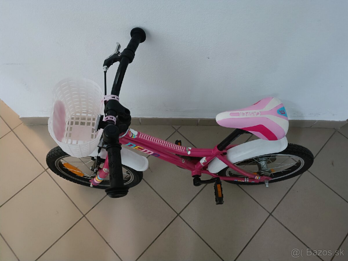 Dievčenský detský bicykel Dema 16" - 3