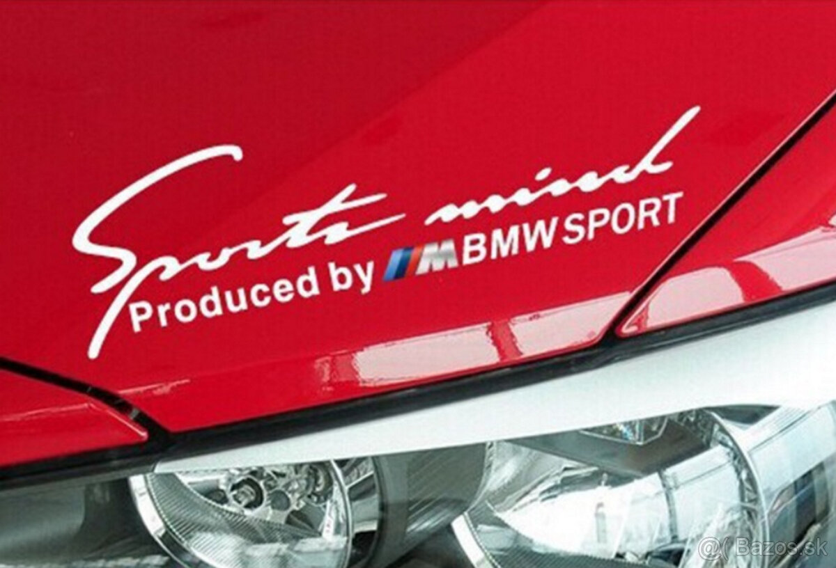 nálepky Sports Mind na BMW - 3