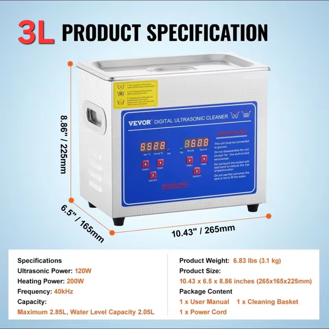 Ultrazvuková čistička - 3