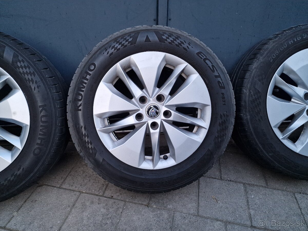 Hlinikove disky Škoda 205/55 r16 - 3